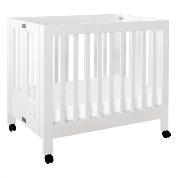 Babyletto origami portable mini crib-white - Picture 2 of 9